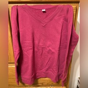 Pink Old Navy crew neck sweatshirt